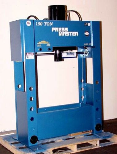 NEW 150 TON DELUXE H-FRAME INDUSTRIAL HYDRAULIC PRESS