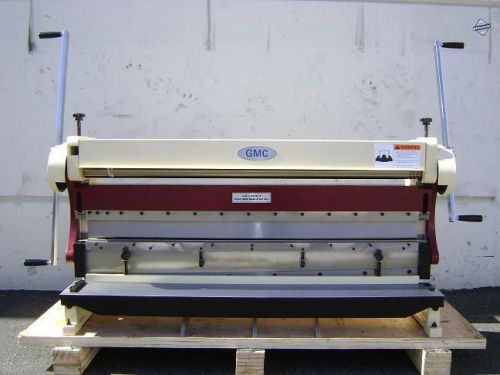 16ga gauge 52&#034; w gmc sbr-5216 shear, brake, rolls, manual 3 in 1 machine for sale