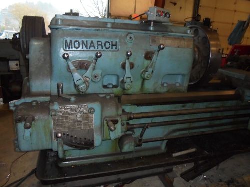 Monarch Lathe Model 24&#034; N Manufacturer No. 26622 1945 Recent Reground &amp; Refit