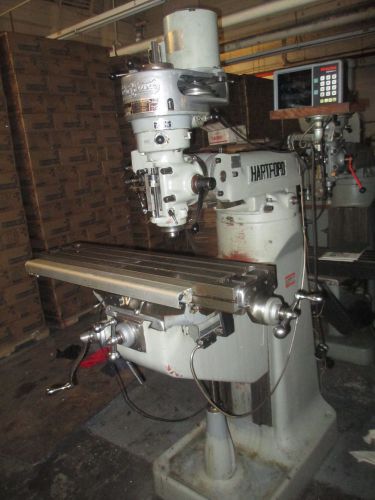 Hartford / bridgeport 2 hp ram type vertical turret milling machine w/dro for sale