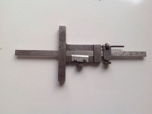 B&amp;s mfg co. brown and sharpe vernier caliper 600 machinist tool providence ri. for sale