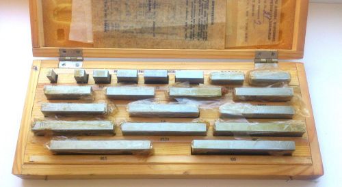 Gauge Block 20 pcs. 2 grade HSS