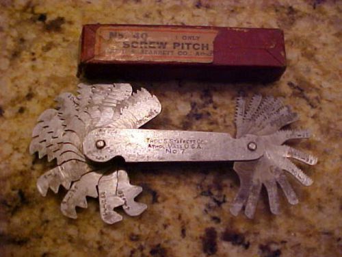 Starrett Screw Pitch Gage No.7