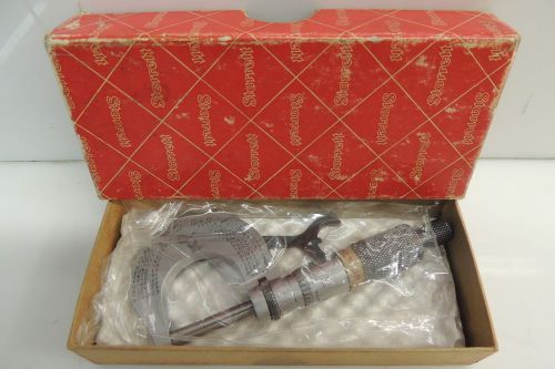 STARRETT MICROMETER CALIPER T230RL 1&#034; 10,000ths .0001&#034; New Old Stock Unused