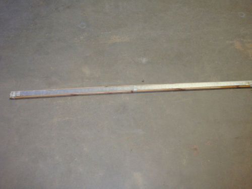 STARRETT C416-48 HEAVY DUTY SPRING TEMPERED STEEL RULE