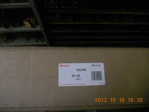 20-36 master precision square starrett