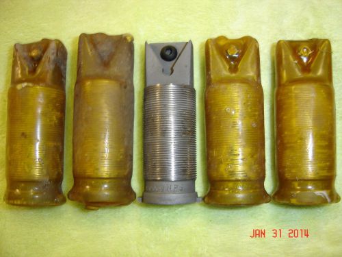 5 DEVLIEG MICROBORE CARTRIDGES-M109NPS- METRIC N.O.S. new