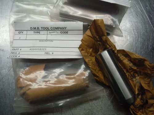 DMB TOOL CO BUSHING (QTY 2) 4000058223 1&#034; OAL (LOC1236A) TS12