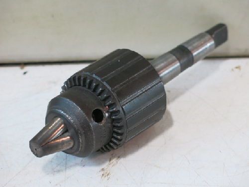 JACOBS 34-33 DRILL  CHUCK, 0-1/2&#034;, #2 MORSE TAPER