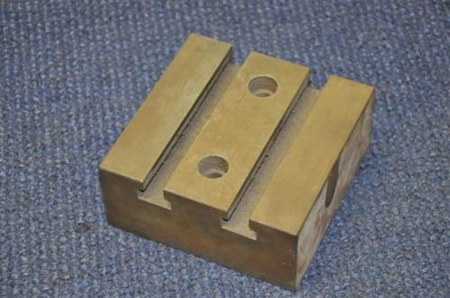 TOOL BLOCK - USED AMERICAN &#034;T-SLOTTED&#034; TOOL BLOCK