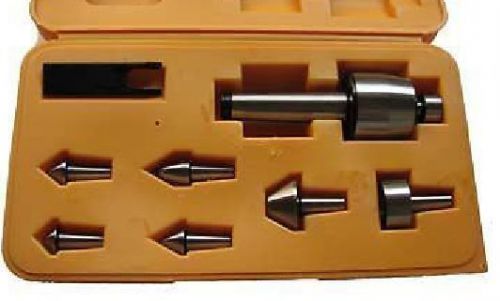 7pc MORSE TAPER MT3 PRECISION  MULTI SHAPE LIVE CENTER SET