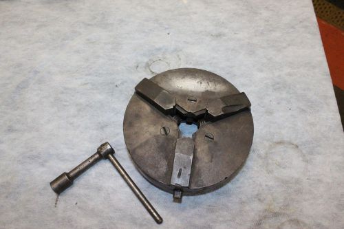 3-JAW LATHE CHUCK hoggson &amp; pettis vintage antique