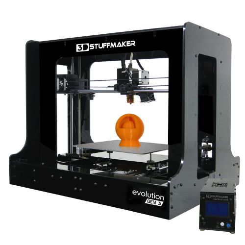 3d printer - 3dstuffmaker - evolution gen3 diy kit (black) - free shipping for sale