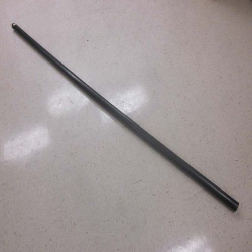 Gehr Plastics HDPE 2.000 2&#034; x 8-1/4&#034; Plastic Black Round Bar Rod Delrin