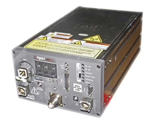 Ae advanced energy apex 1513 rf generator 1.5kw 13.56mhz 374v 660-032596-014 for sale