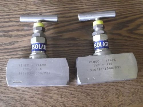 VIMEC VMC-116 Valves (quantity 2)