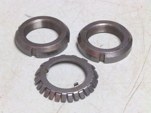 Bearing Retainer Nut &amp; Washer N-07, W-07 FREE SHIPPING