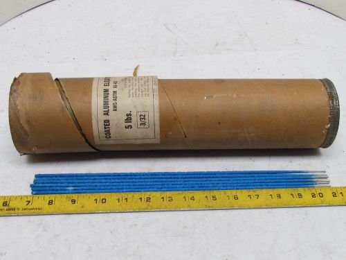 AWS-ASTM AI-43 Coated Aluminum Electrode Stick Welding Rod 3/32&#034;x14&#034; 5Lbs