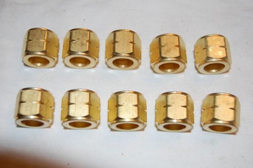 Lot of 10  Acetylene Hose Nuts