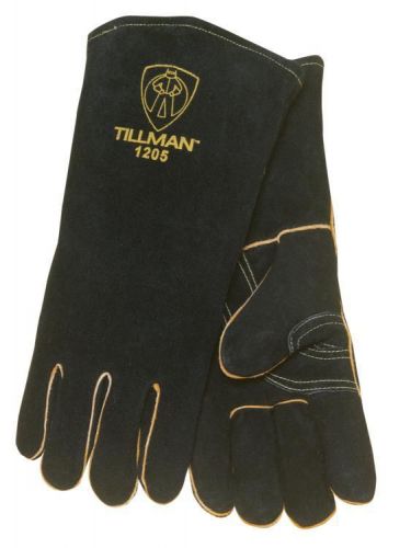 Tillman 1205 14&#034; Premium Insulated Split Cowhide Welding Gloves, Large |Logo