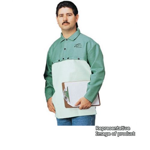 Revco Black Stallion F2-21CS 9oz. Green FR Cotton Welding Cape Sleeve, Large