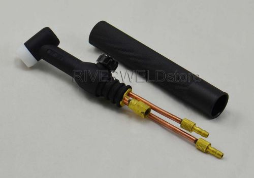 WP-18V SR-18V TIG Welding Torch Head Body Gas Control Valve 350Amp Water-Cooled