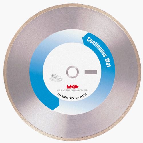 Mk diamond 137166 mk-200 premium 10-inch wet cutting continuous rim saw blade wi for sale