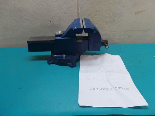 Westward 8 in jaw 360 deg swivel mechanics bench vise for sale