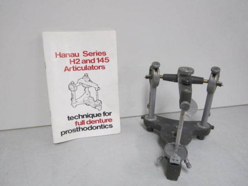 Hanau H2 Dental Denture Prosthodontics Articulator with Manual, and Storage Case