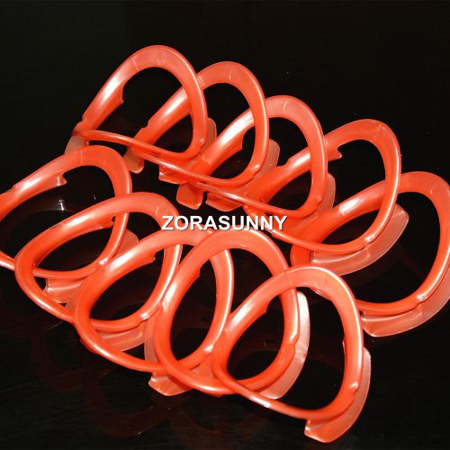 20pcs Dental O-Shape Intraoral Cheek Lip Retractor Opener Red Color