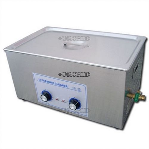 Watch 400w tatoo dental 22l ultrasonic cleaner 220v heater mechanical jewelery for sale