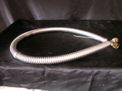 4&#039; Cryo Transfer Hose 1/2&#034; Dia Ln2 Female Ends Cryogenic liquid nitrogen Ribbed