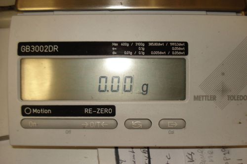 METTLER TOLEDO GB3002DR SCALE