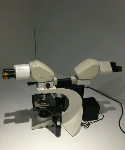 Leica dm 2500 dual head microscope for sale