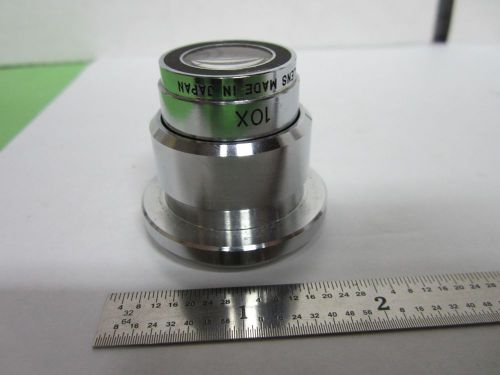 OPTICAL MICROSCOPE 10X OBJECTIVE Z-SCOPE JAPAN OPTICS BIN#F4-16