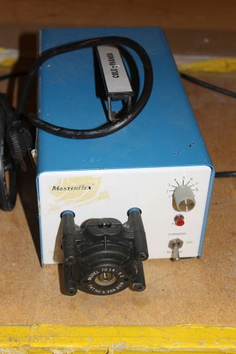 COLE PARMER MASTERFLEX PUMP 7535-10 WITH 7014-52 HEAD AS IS