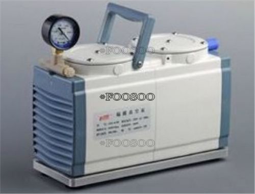 CHROMATOGRAPH PRESSURE PUMP LAB OIL ADJUSTABLE 2 DIAPHRAGM VACUUM FOR FREE