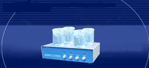 New four rows stainless steel hot plate magnetic stirrer 16x12? 3000mlx4 for sale