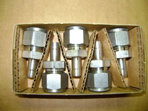 5-SWAGELOK SS-810-R-6  1/2&#034;TUBE X 3/8&#034; O.D REDUCER.