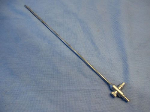 Wolf Laparoscopic 5mm Suction/ Irrigation Cannula w/ trumpet valve, Good Cond!