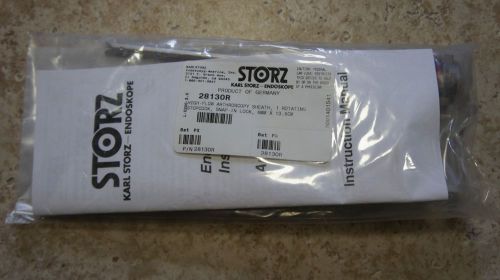 KARL STORZ 28130R High flow arthroscopy sheath,6 mm x 13.5 cm, snap in locking