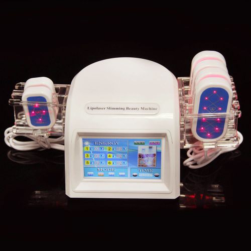 Portable Diode Lipo Laser LLLT Fat Removal Cellulite Reduction Slim Machine