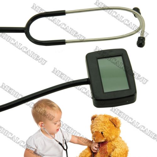 CMS-M Multi-function Visual Electronic Stethoscope,ECG + spo2,Adult SPO2 probe