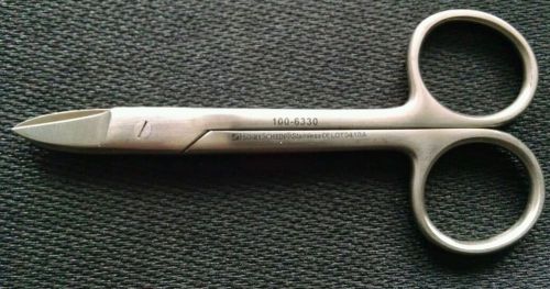 Henry schein 100-6330 1006330 scissors stainless steel surgical hsi 4&#034;  -  used for sale