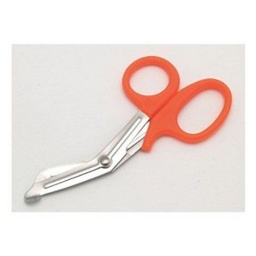 EMT Paramedic Bandage Scissors Orange Handle Power Shears 7.25 Inch # 00007