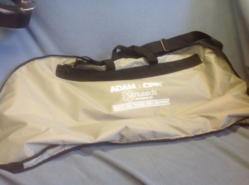 NEW ADAMS  SIMULAIDS CPR TRAINING MANIKIN BAG / MAT NEW! 38&#034; LONG $99