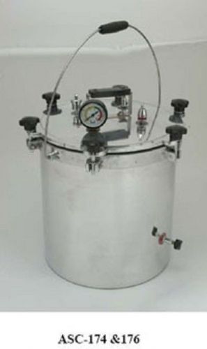 Zabbys portable vertical autoclave single drum aluminum for sale