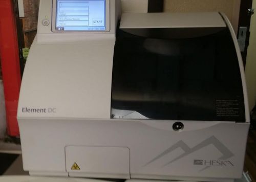 Heska element dc biochemistry analyzer excellent! veterinary fuji dri-chem for sale