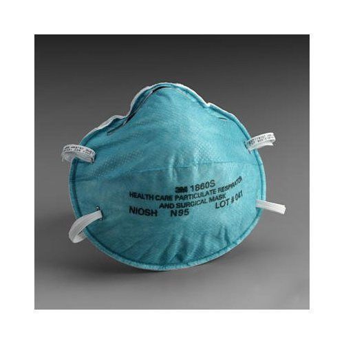 3M 1860 SURGICAL N95 RESPIRATORS - 1 Box of 20 Masks - Regular size