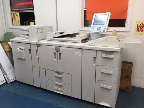 Ricoh Aficio MP 9000 Copier Printer Scanner LCT &amp; finisher